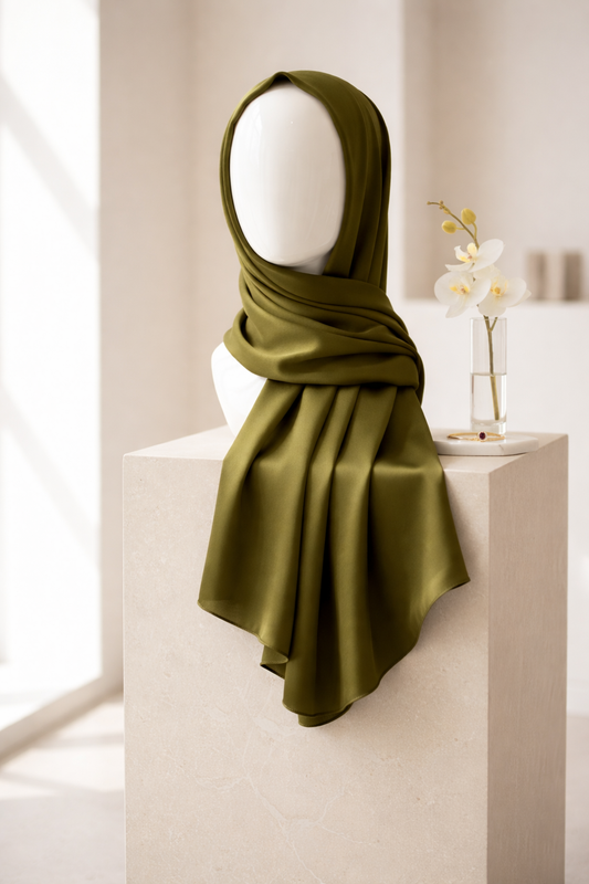 Hijab Vert Kaki
