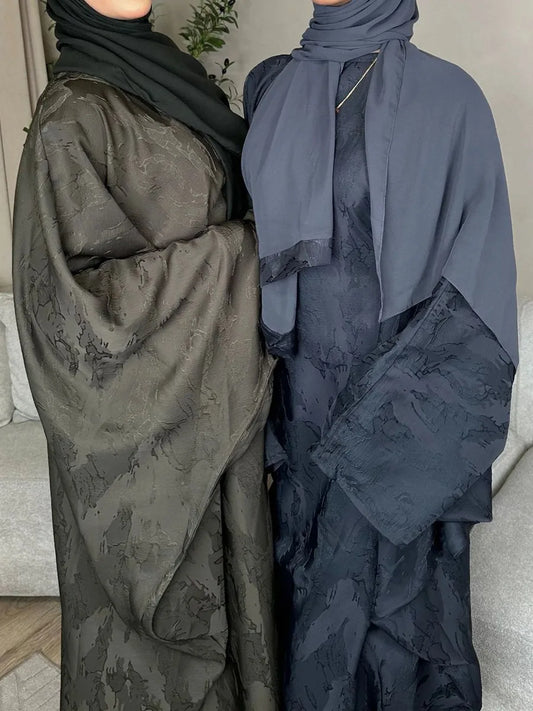 Abaya Manches Chauve-Souris — Robe Longue Modeste Dubai & Orient