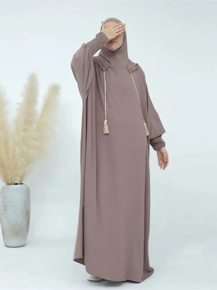 Salaya — Jilbab de Prière avec Voile Intégré