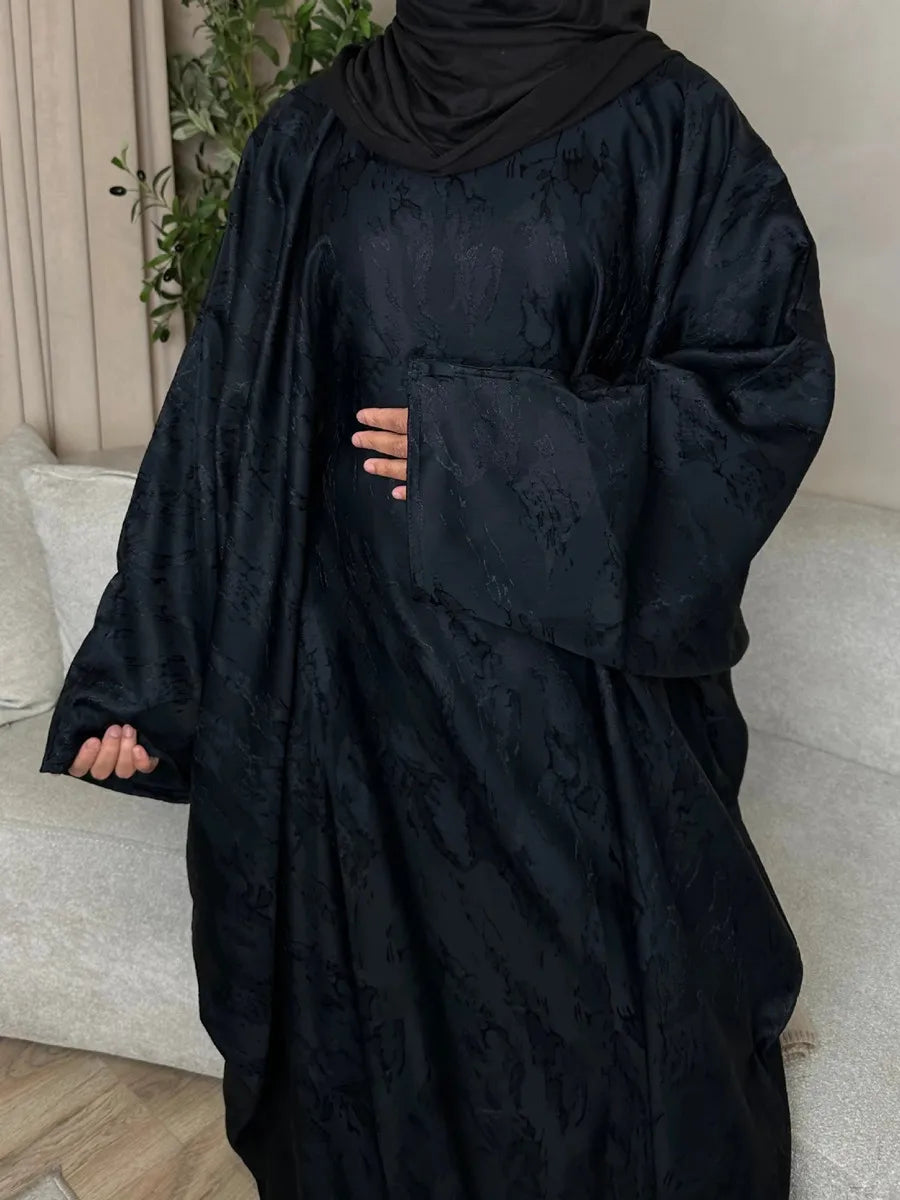 Abaya Manches Chauve-Souris — Robe Longue Modeste Dubai & Orient