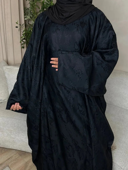 Abaya Manches Chauve-Souris — Robe Longue Modeste Dubai & Orient