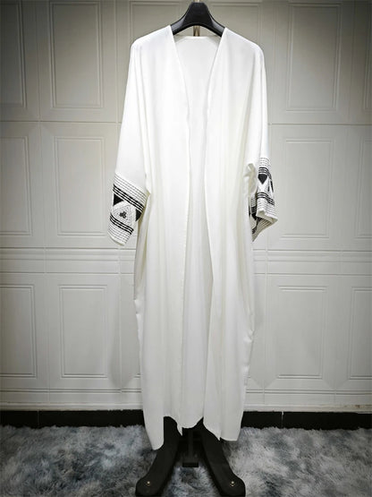 Kimono Noir & Blanc — Modèle Inaya
