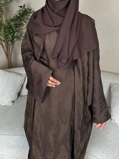 Abaya Manches Chauve-Souris — Robe Longue Modeste Dubai & Orient