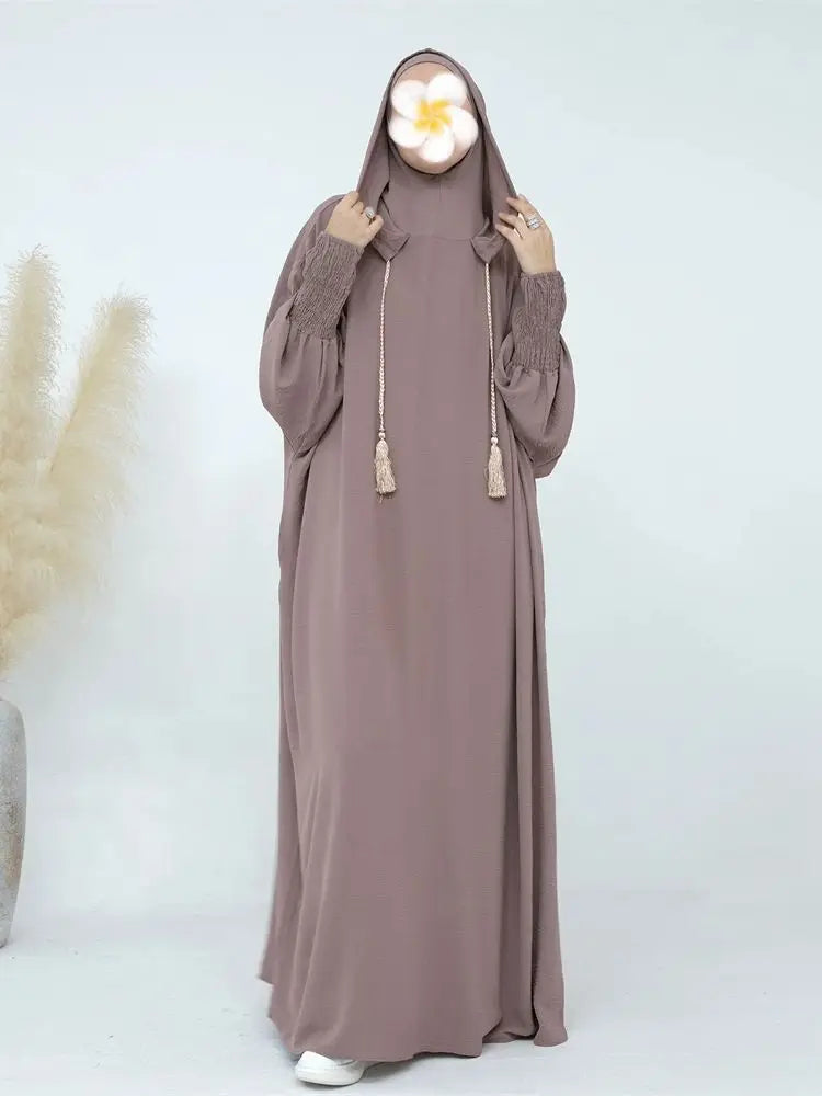Salaya — Jilbab de Prière avec Voile Intégré