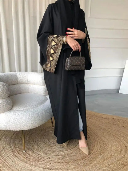 Kimono Noir & Blanc — Modèle Inaya