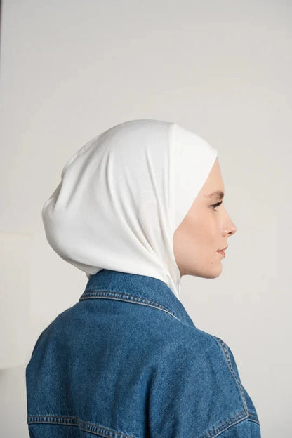 Hijab Intérieur Innovant avec Zip — Confort & Maintien Parfait