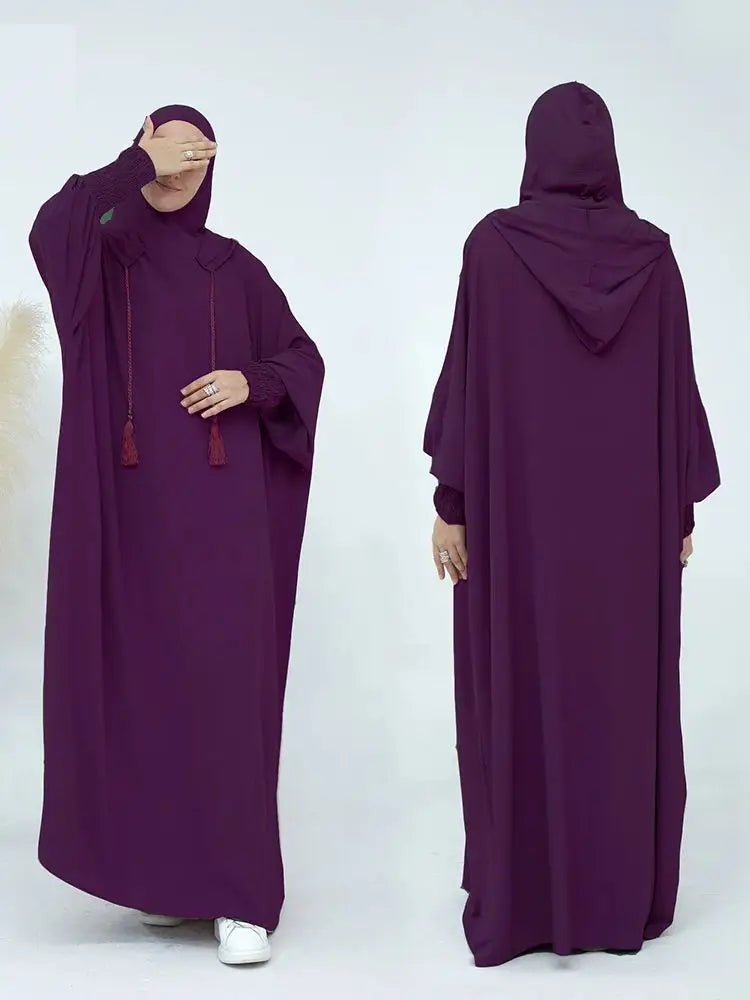 Salaya — Jilbab de Prière avec Voile Intégré