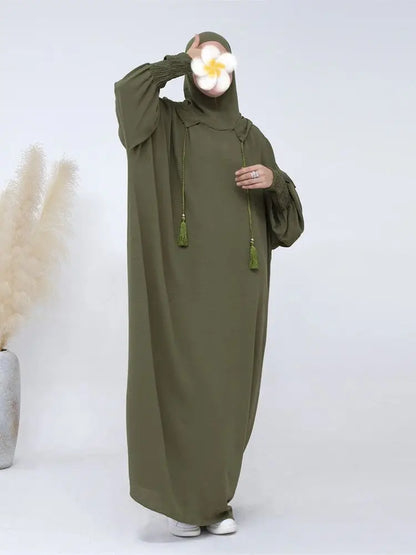 Salaya — Jilbab de Prière avec Voile Intégré